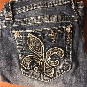 Miss Me boot leg low rise